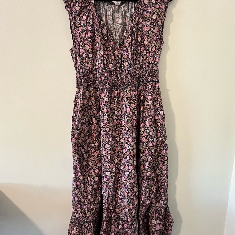 Floral Pink Dress old navy